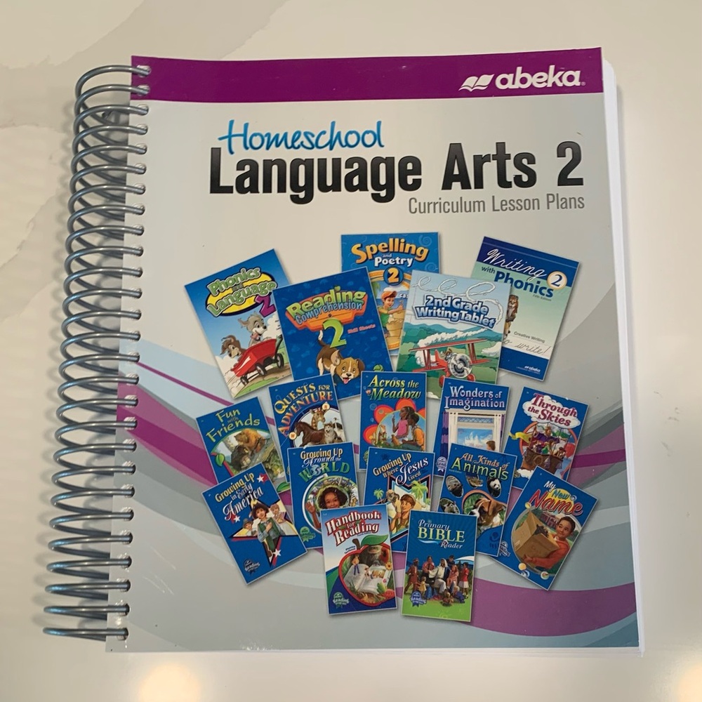 Abeka Language Arts Lesson Plans-2nd Grade